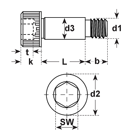 Passschrauben I-6-Kt. ISO 7379 Stahl sw 12.9 h8 [LastViewedItems.CatItem.ArtName2]