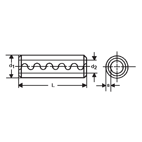 Spannhülsen schwer CONNEX® S INOX A2 VSM 12785