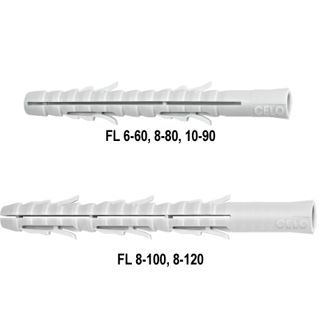 Normaldübel  FL Nylon lang