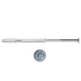 Cheville HBR SSP pour fixation de cadre sur blocs creux zingué-bleu