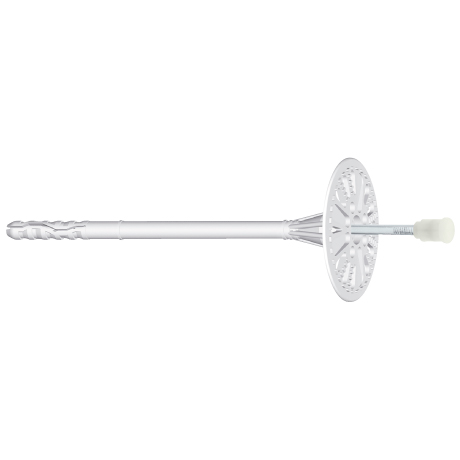 Cheville d'isolant IPD 8 avec clou d'acier