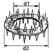 Holzverbinder-HB Temperguss-GT vz