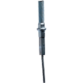 Bisclips Gripple - Extrémité filetée type 3 M8 ZB 