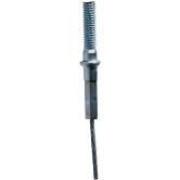 Bisclips Gripple - Extrémité filetée type 2 M8 ZB 