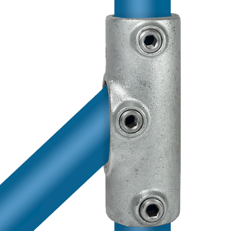 Raccord tube TYP 27 fixat° main courante 30-45° ZF
