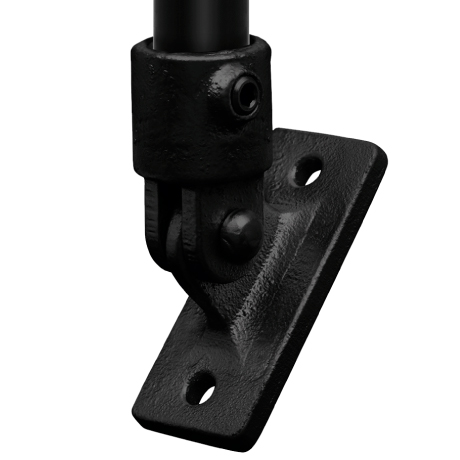 Rohrverbinder TYP 51 Gelenkfuss sw