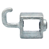 Raccord TYP 64S-25 Bague d'arrêt avec crochet 25mm 