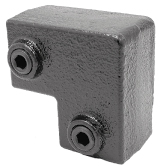 Raccord tube TYP 6S-25 Pièce d'angle 90° noir 25mm 