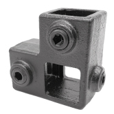 Raccord tube TYP  20S-25 Pièce d'angle noir 