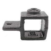 Raccord tube TYP 36S-25 Oeil articulé noir 25mm 