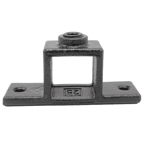 Rohrverbinder TYP 56S-25 Ösenteil Doppellasche sw