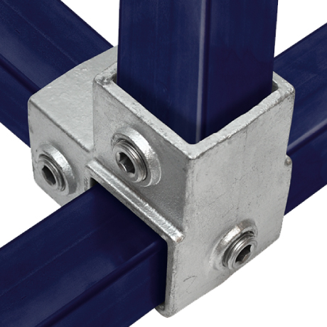 Raccord tube TYP20S-40 Angle traversant le montant