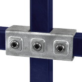 Raccord tube TYP 22S-40 Croix continue 