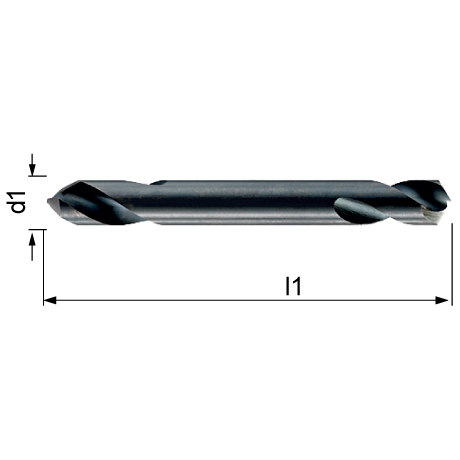 Punta per carrozzeria a doppia punta in HSS [SimilarCatItems.CatItem.ArtName2]