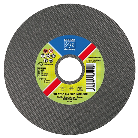 Dischi da taglio PFERD, confezione Inox da 25 pezz [SimilarCatItems.CatItem.ArtName2]
