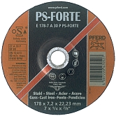 Disco di sgrossatura PFERD PS-FORTE per acciaio/gh isa, durezza P