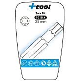 +TOOL Bits TORX® 1/4" C 6,3 Pack zu 10 Stk 25 mm 