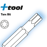 +TOOL Bits TORX® 1/4" C 6,3 25 mm 