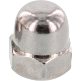 Hutmuttern INOX A4 DIN 1587 