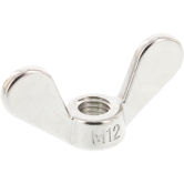 Dadi ad alette INOX A2 ~DIN 315 