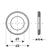 Ranelle in OT grezzo  DIN 125 B 