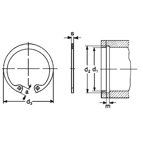 Anelli di sicurezza INOX DIN 472 [LastViewedItems.CatItem.ArtName2]