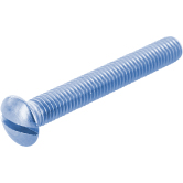 Vis LSK 90° fente acier 4.8 zingué-bleu DIN 964 