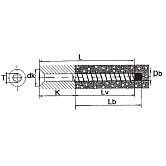 Viti per calcestruzzo Multi-Monti MMS-F Tordriv ZB 