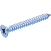 Vis à tôle acier zingué-bleu DIN 7982 450 HV 