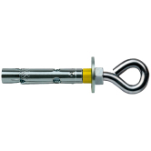 Ancoraggio manicotto Dnbolt DA occhiello zinc blu 