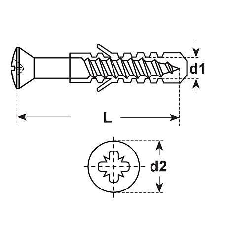 Fussleistenschrauben Stahl gehärtet vernickelt [SimilarCatItems.CatItem.ArtName2]