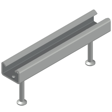 Rails d'ancrage K 40/25 ZF laminés à froid [SimilarCatItems.CatItem.ArtName2]
