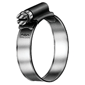 ABA Collier de serrage standard en acier zingué 