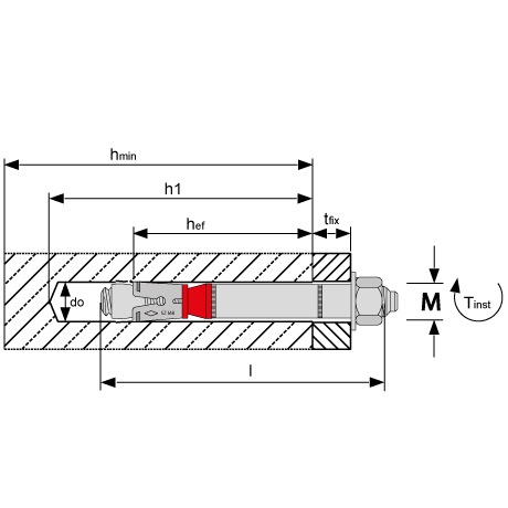 Ancoraggio per carichi pesanti SZ-B MKT INOX A4 [LastViewedItems.CatItem.ArtName2]