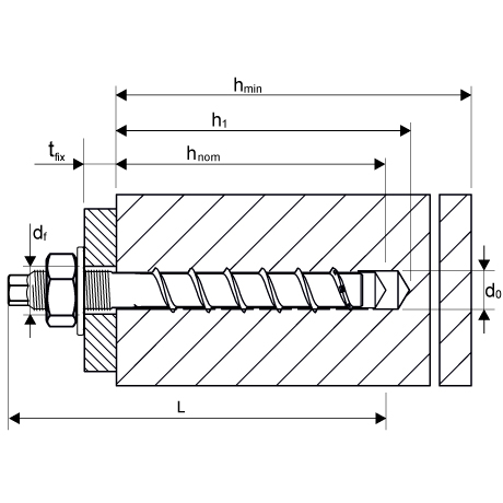 Viti per calcestruzzo BSZ-B INOX A4 [SimilarCatItems.CatItem.ArtName2]