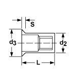 Blindnietmuttern FIXI kl. Senkkopf RG G vz 