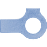 Rosette di bloccaggio a due linguette in acc ZB DI N 463