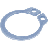 Circlips acier à ressort zingué-bleu DIN 471 