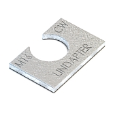 Fissaggio Lindapter® CW in ghisa malleabile ZB 