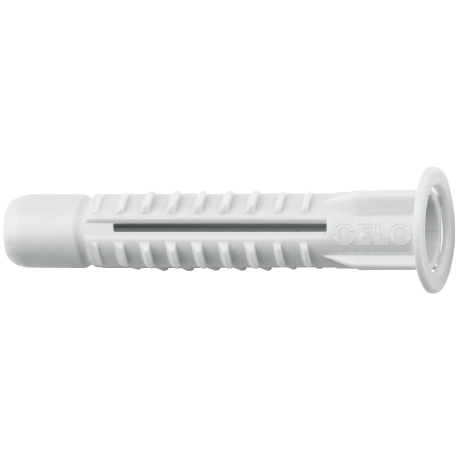 Tassello multiuso MZK in polietilene con collare [LastViewedItems.CatItem.ArtName2]