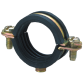 Morsetto metallico LI con inserto in EPDM 