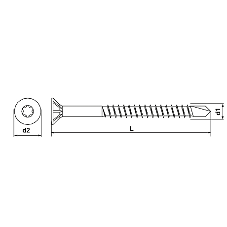 Viti a testa svas per la foratura del legno acc ZB [SimilarCatItems.CatItem.ArtName2]