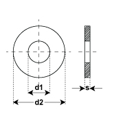 Ranella temprata DIN 6340 