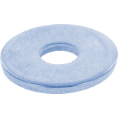 Rondelles acier 100 HV zingué-bleu DIN 440 