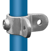 Connettore per tubi TIPO 40 Doppio occhio snodato a 90° ZF