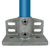 Rohrverbinder TYP 147 Trittrand-Fussplatte fvz 