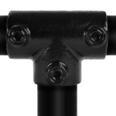 Rohrverbinder TYP 4 T-Stück lang sw 