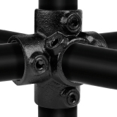 Rohrverbinder TYP 26 T-Stück 4-Richtungen sw 