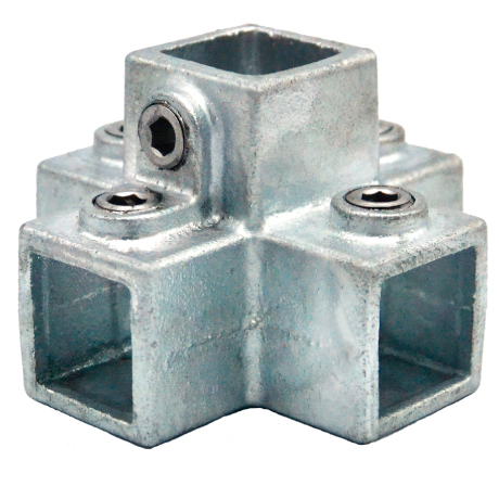 Rohrverbinder TYP 26S-25 Kreuzstück für Stützrohr [LastViewedItems.CatItem.ArtName2]