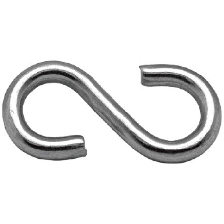S-Haken Form offen INOX A2 [SimilarCatItems.CatItem.ArtName2]